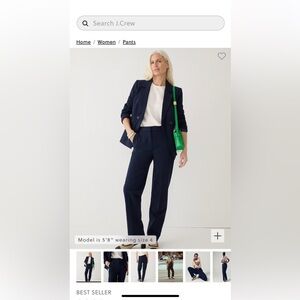 JCrew Kate Pant Navy